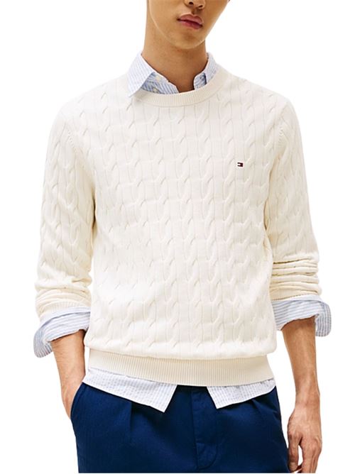 Maglioncino a trecce Tommy Hilfiger | MW0MW33132Z00